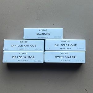 Byredo Perfume Samples